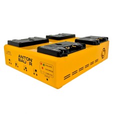 Anton Bauer LPD Quad Low-Profile Gold Mount Discharger (IATA Compliant)