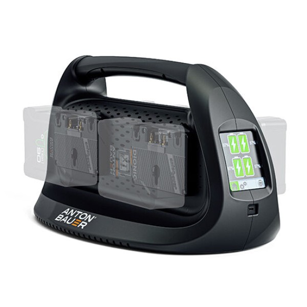 Anton Bauer Performance Quad Gold Mount Charger with Discharge Module (150W)