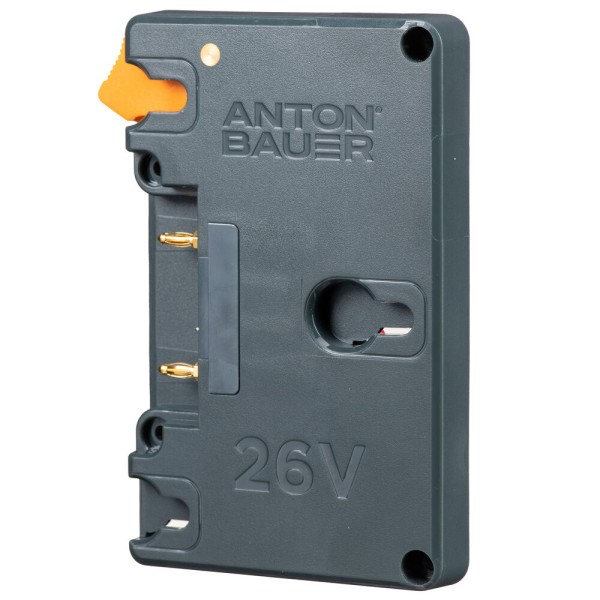 Anton Bauer Female Gold Mount Plus Plate with Flying Leads (No P-Tap)