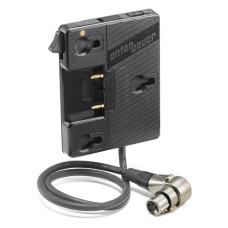 Anton Bauer QR-UNIV Universal Gold Mount Adapter (50cm Cable, 4-Pin Right Angle XLR)