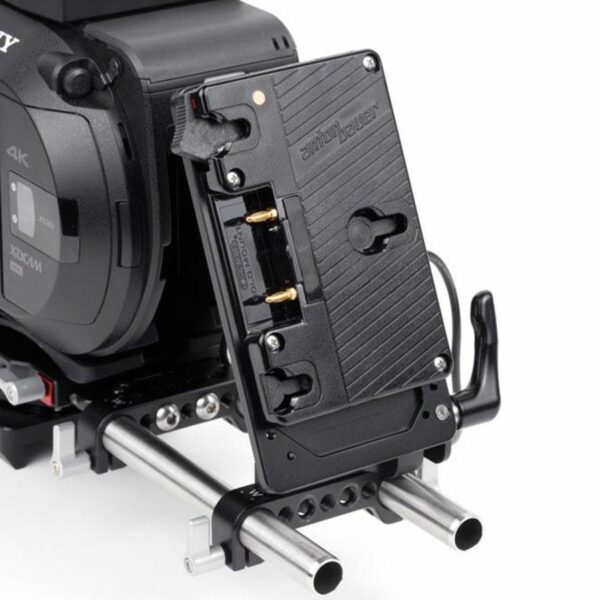 Anton Bauer Wooden Camera Gold Mount Bracket for Sony FS7 / FS5 & Panasonic EVA1