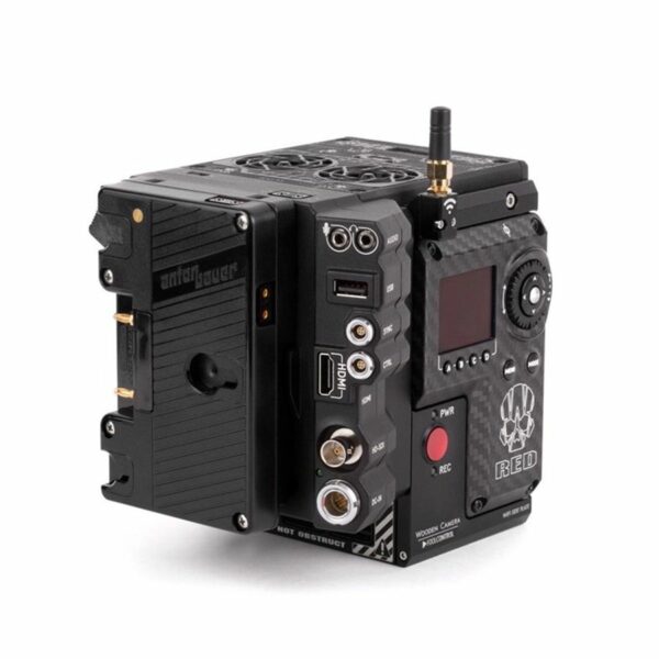 Anton Bauer Wooden Camera Low Mode Gold Mount Bracket Adapter