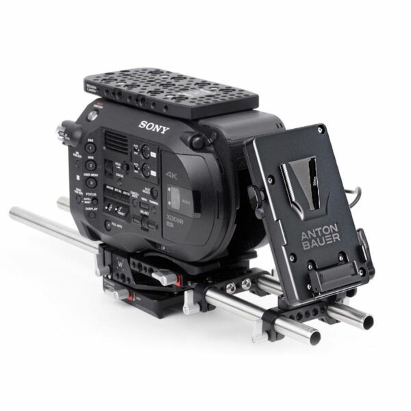 Anton Bauer Wooden Camera V-Mount Bracket for Sony FS7 / FS5 & Panasonic EVA1