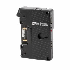 Anton Bauer Wooden Camera Pro V-Mount to Gold Mount Adapter (3x P-Tap, Digital Fuse)