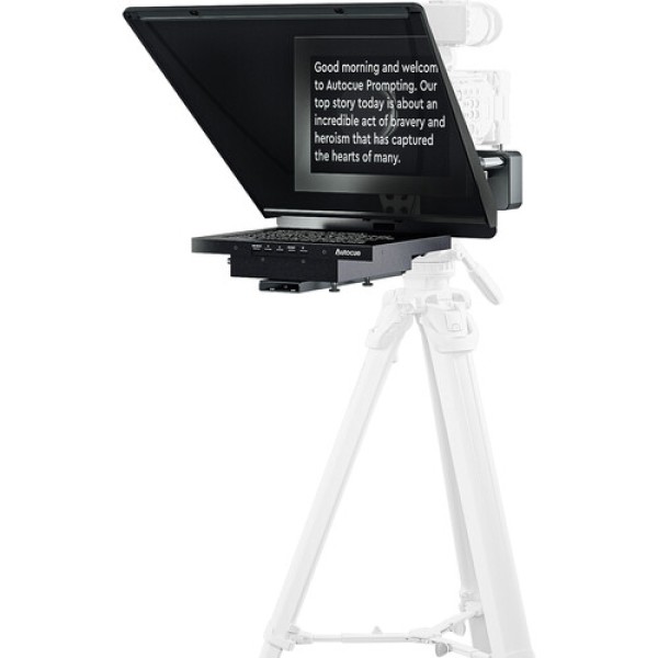 Autoscript 30cm Pioneer Jib Teleprompter Package (10m HDMI, UK/EU Plug)