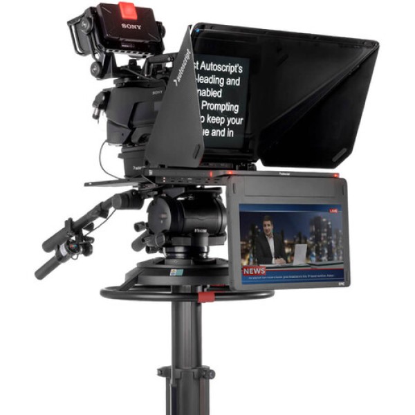 Autoscript EPIC-IP Portable 43cm Prompter & 44cm Talent Monitor Package