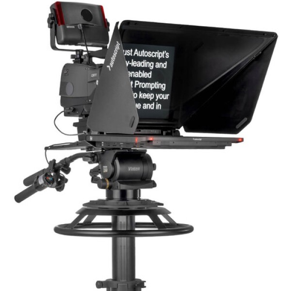 Autoscript EVO-IP Portable 38cm On-Camera Teleprompter Package