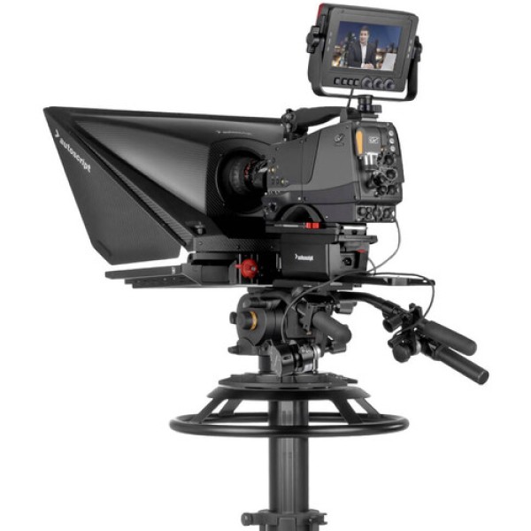 Autoscript EVO-IP Portable 38cm On-Camera Teleprompter Package