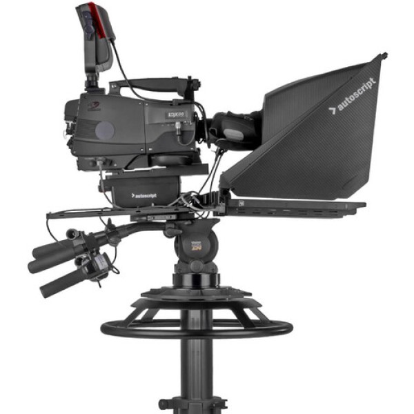 Autoscript EVO-IP Portable 43cm On-Camera Teleprompter Package
