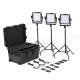 Litepanels Astra IP 1x1 Traveler Trio Gold/V-Mount Kit (EU Power Cable)