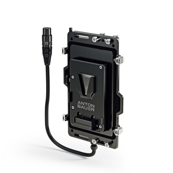 Litepanels Astra IP Single V-Mount Bracket (3-Pin Female XLR, Weather Resistant)