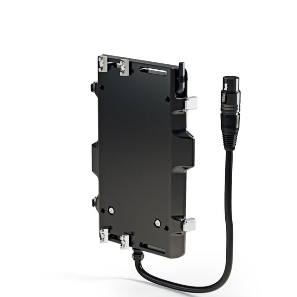 Litepanels Astra IP Single V-Mount Bracket (3-Pin Female XLR, Weather Resistant)