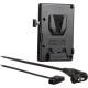 Litepanels Anton Bauer V-Mount Battery Bracket (P-Tap to 3-Pin XLR Cable)