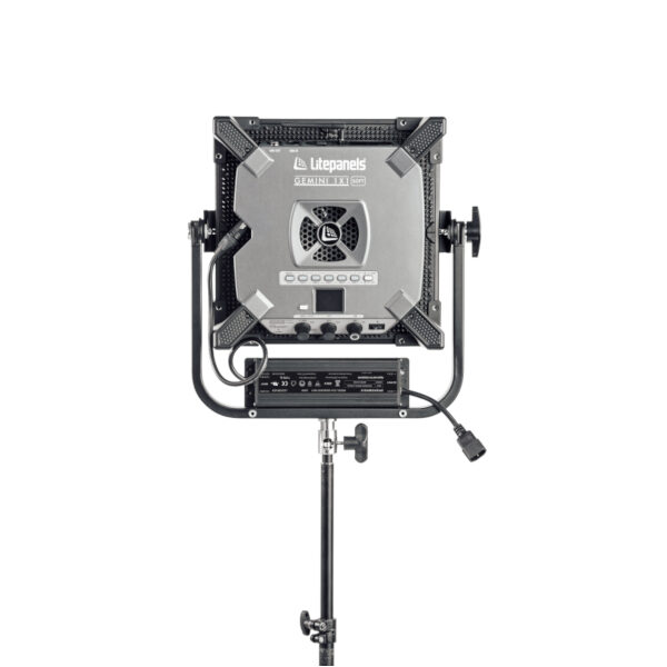 Litepanels Gemini 1x1 Soft RGBWW LED Panel (Pole-Operated Yoke, EU Power Cable)