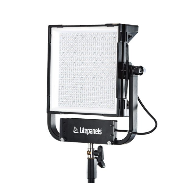 Litepanels Gemini 1x1 Hard RGBWW LED Panel (Pole-Operated Yoke, EU Power Cable)