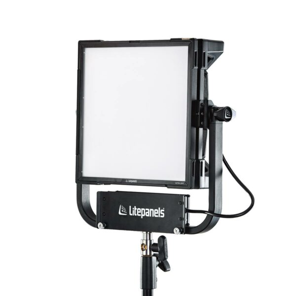Litepanels Gemini 1x1 Hard RGBWW LED Panel (Pole-Operated Yoke, UK Power Cable)