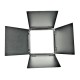 Litepanels Gemini 1x1 4-Way Barn Doors