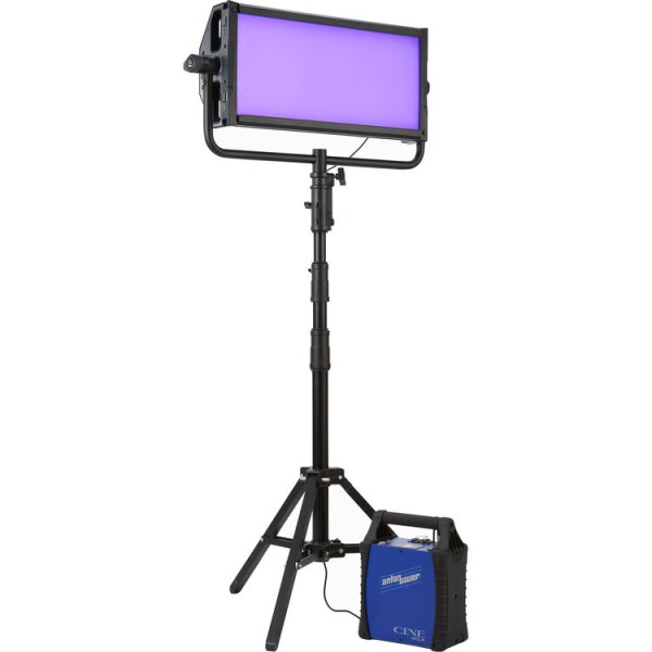 Litepanels Gemini 2x1 Soft RGBWW LED Panel (Pole-Operated Yoke, EU Power Cable)