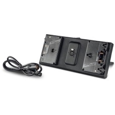 Litepanels Gemini Dual Gold Mount Battery Bracket with XLR Cable (14.4V)
