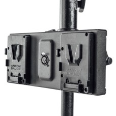 Litepanels Gemini Dual V Mount Battery Bracket with XLR Cable