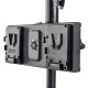 Litepanels Gemini Dual V-Mount Battery Bracket with XLR Cable (14.4V)