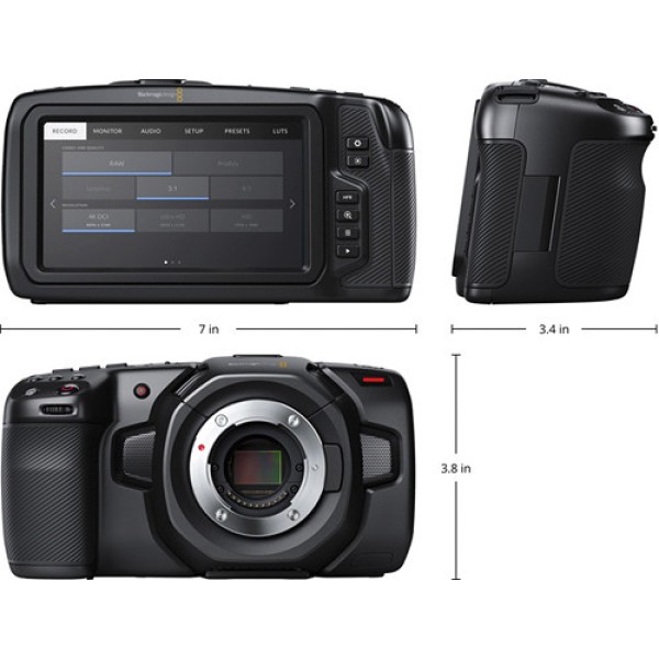 Blackmagic Design Pocket Cinema Camera 4K Digital Film Camera